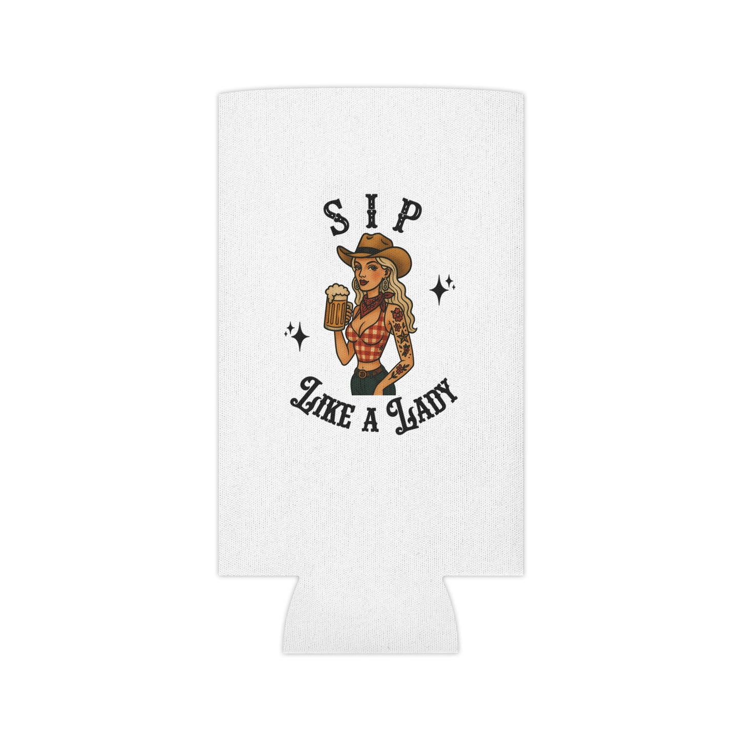 Sip Like A Lady Koozie