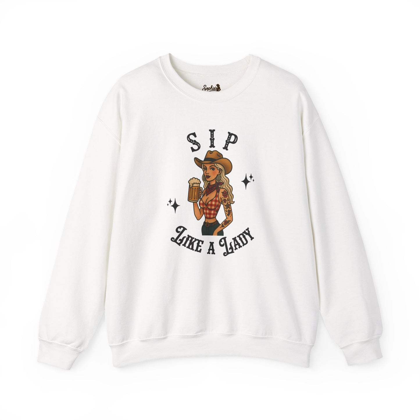 Sip Like A Lady Crewneck