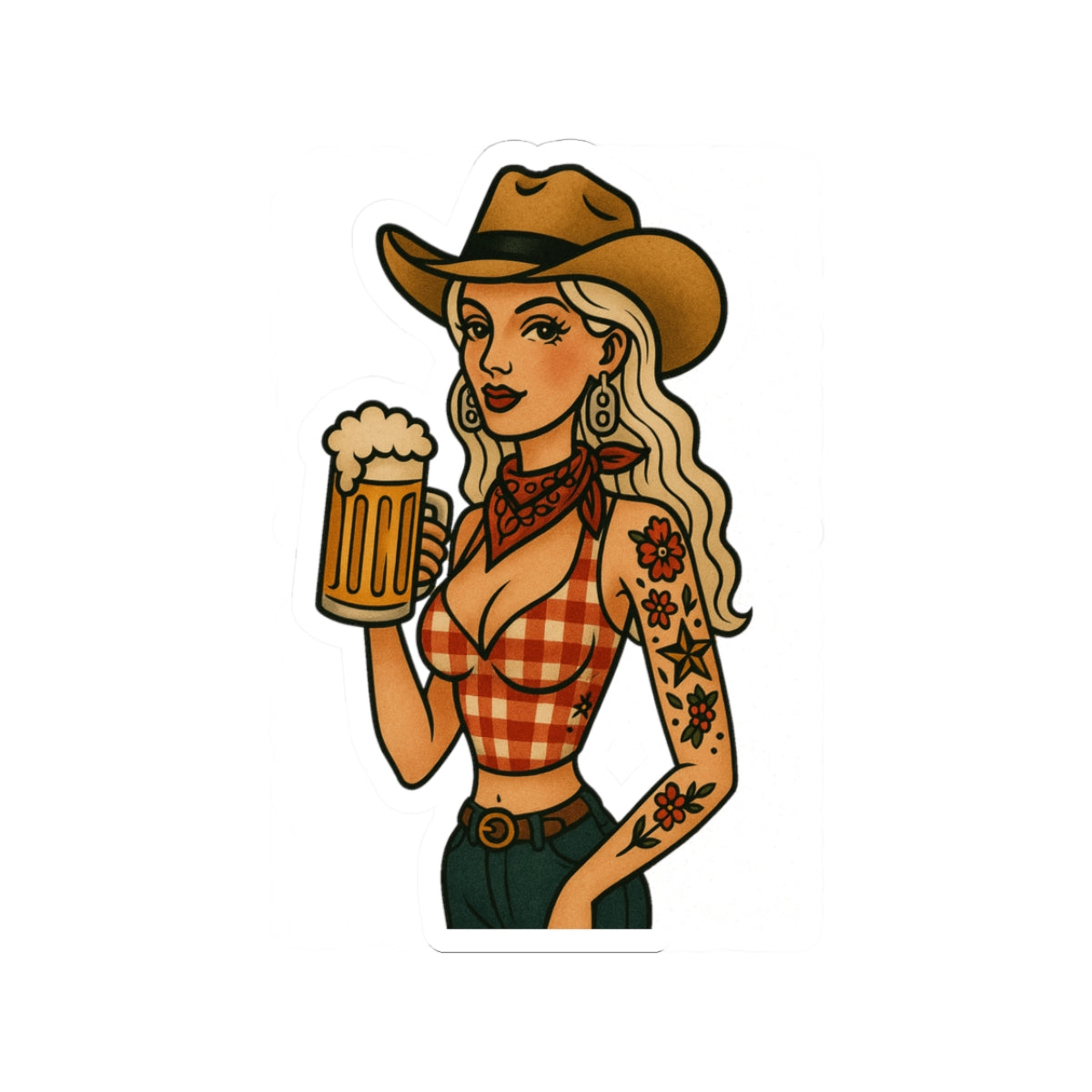 Sip Like A Lady Sticker