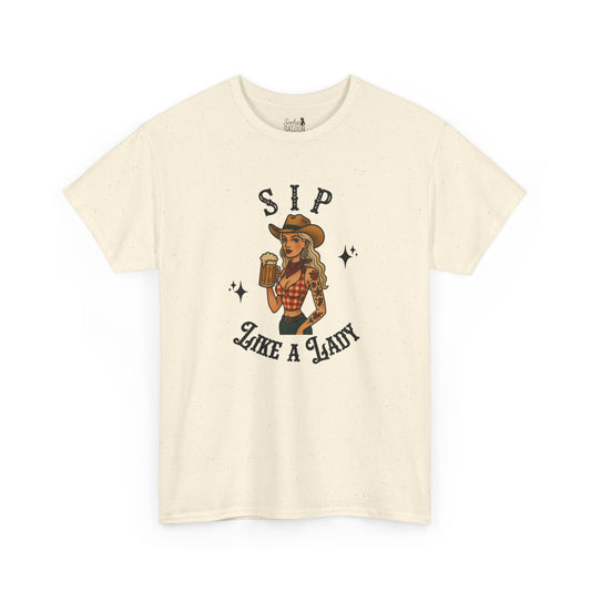 Sip Like A Lady Tee