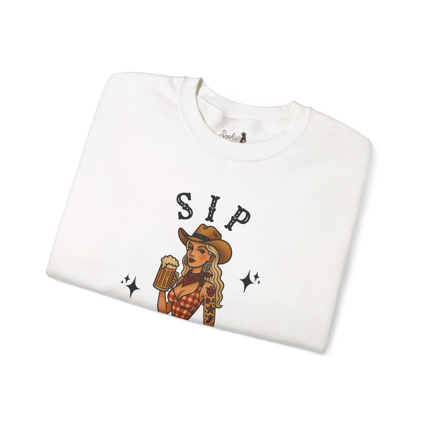 Sip Like A Lady Crewneck
