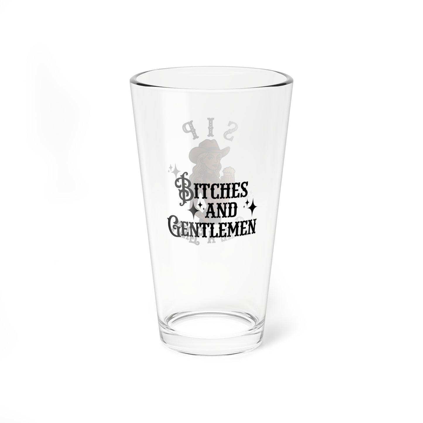 Sip Like A Lady Pint Glass