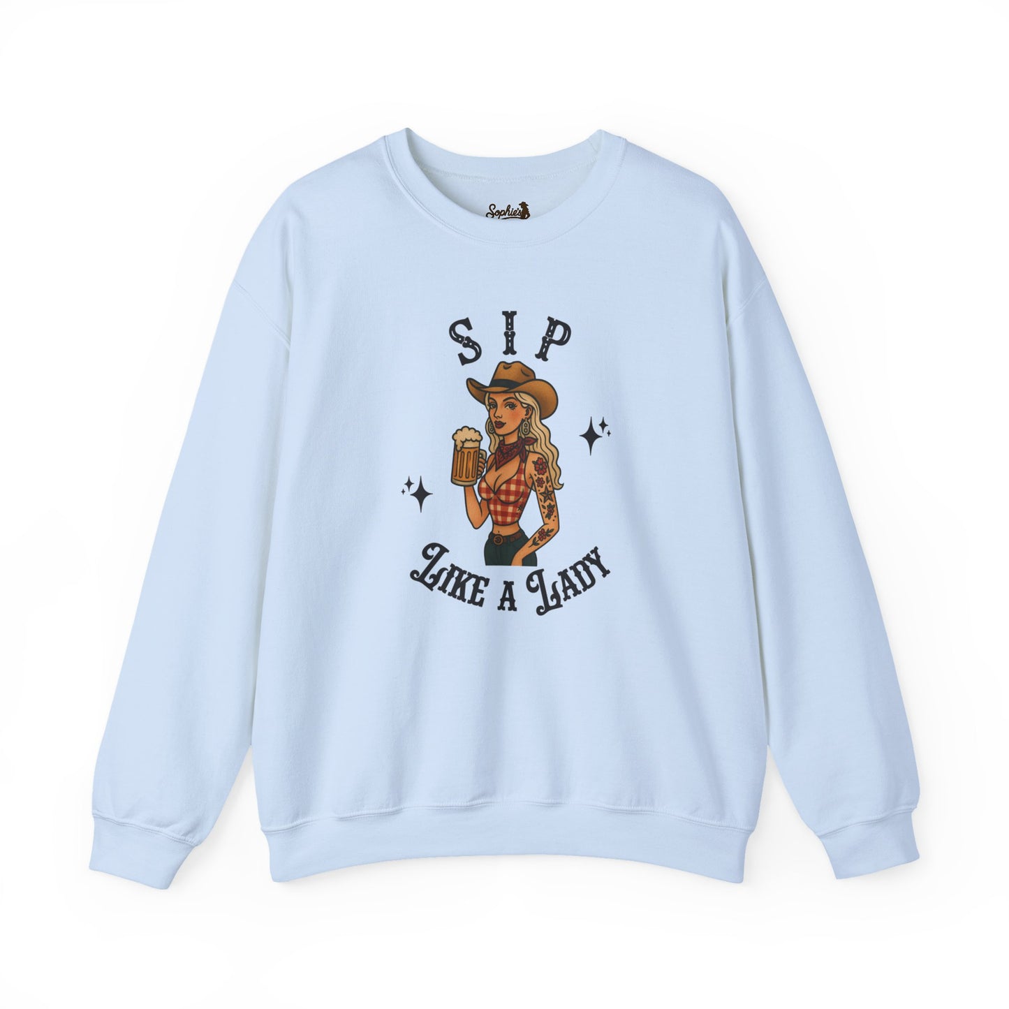 Sip Like A Lady Crewneck